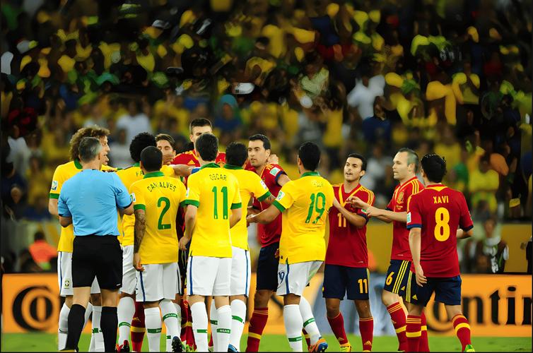 西班牙vs巴西的相关图片